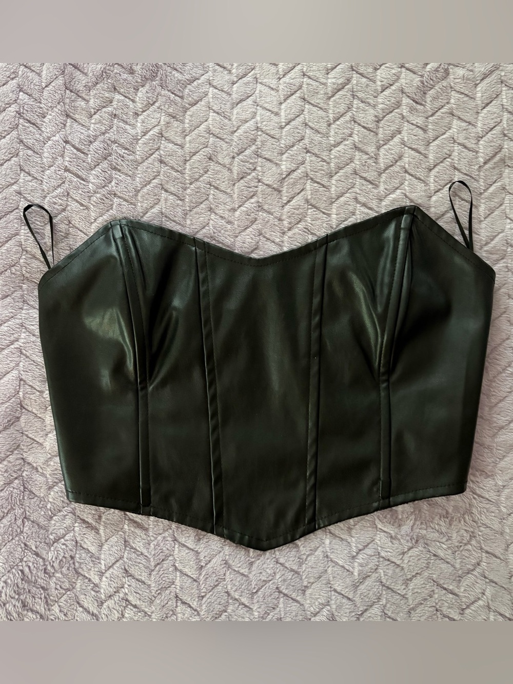 Princess Polly Black Corset Top